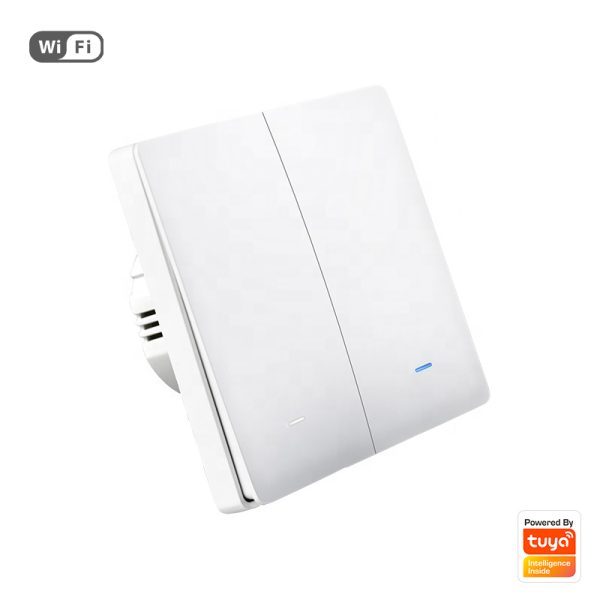 Smart Light Switch 2gang Wi Fi N Lline Eu Uk Smart Switch Alexa