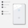 Smart Light Switch 2gang Wi Fi N Lline Us Alexa Smart Light Switch