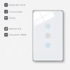 Smart Light Switch 3gang Wi Fi N Lline Us Smart Switch Alexa