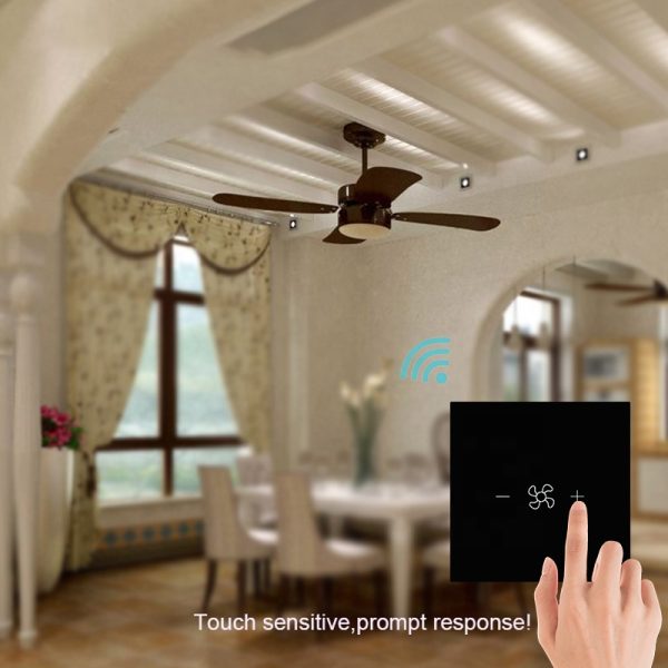 Smart Fan Switch 3gang Wi Fi N Lline Eu Uk Google Smart Light Switch
