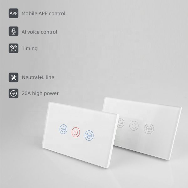 Smart Water Heater Switch 3gang Wi Fi N Lline Us Smart Network Switch