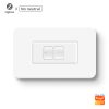 Smart Light Switch 2gang No Neutral Zigbee N L Line Amp L Line Us Alexa Smart Switch