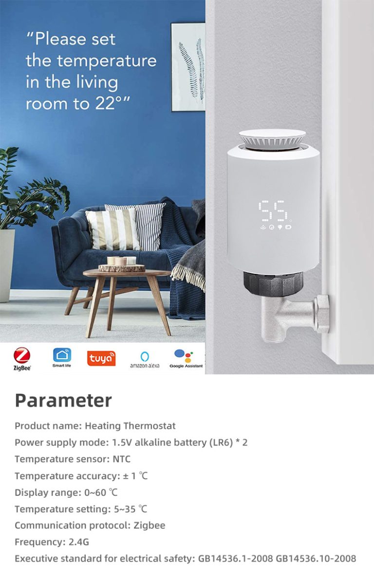Smart Wi-Fi heating valve - Keeper Smart